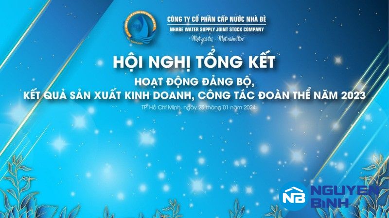 Backdrop hội nghị mẫu 12