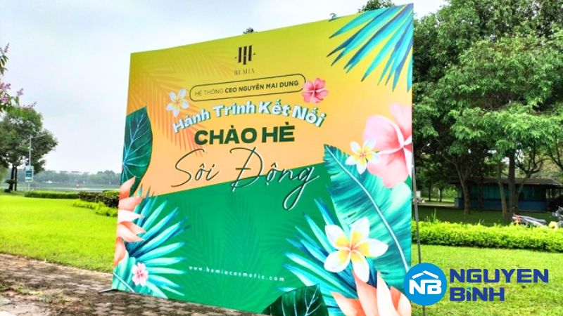 Backdrop hội nghị mẫu 16