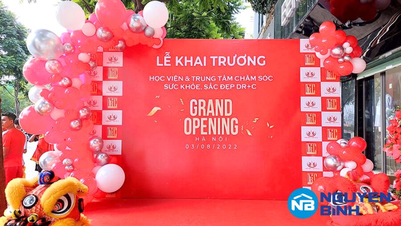 tổ chức sự kiện Khai trương