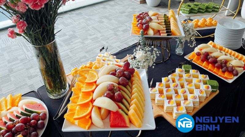 Tổ chức tiệc ngọt khai trương