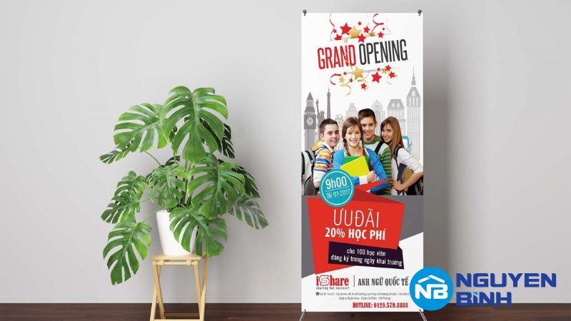 Kích thước Standee