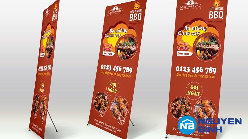 Kích thước Standee