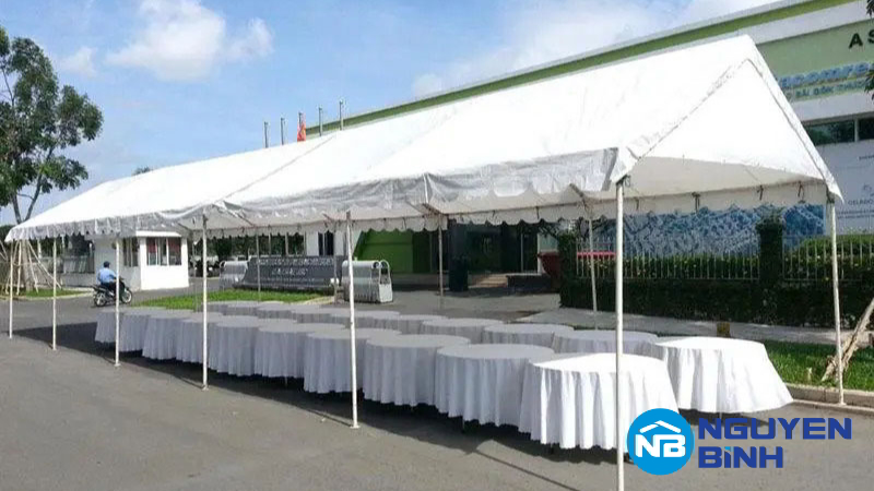 5 dạng Nhà bạt Sự kiện phổ biến hiện nay